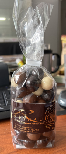 Croustillant enrobés de chocolats
